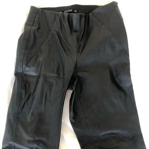 Zara Faux Leather Leggings